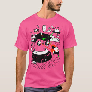 Super Duper Battle Station Vs. Außerirdischen für T-Shirt