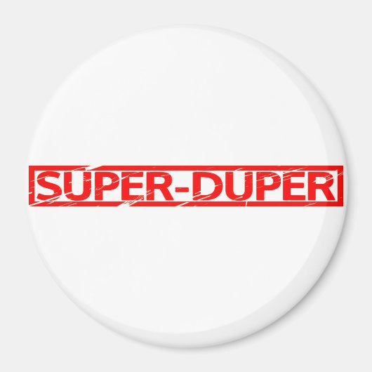 Super-Duper-Briefmarke Magnet (Vorne)