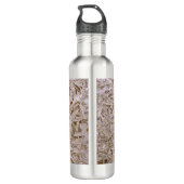 Super Duper Cool OSB Plywood Print Edelstahlflasche (Rückseite)