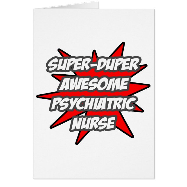 Super Duper Phantastisch Psych Nurse (Vorne)