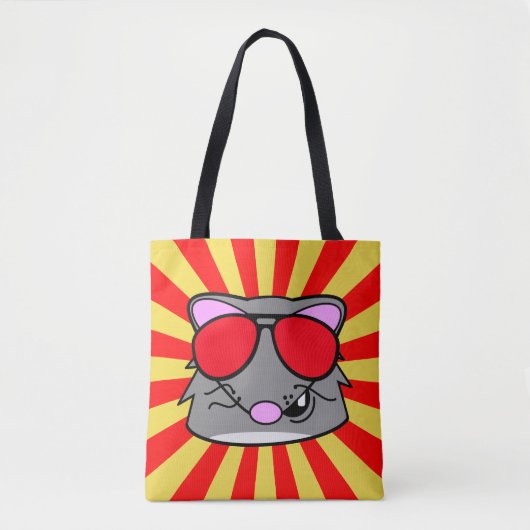 Super Duper Rad Ratte Tasche (Vorderseite)