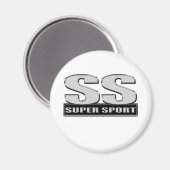 Super-Duper Sport Magnet (Vorderseite/Rückseite)