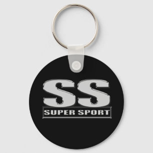 Super duper Sport schwarz Schlüsselanhänger