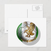 Super Eagles Logo Fußball Fans Geschenke Postkarte (Vorne/Hinten)