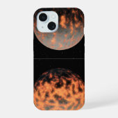 Super-Earth 55 Cancri E iPhone 15 Hülle (Rückseite)