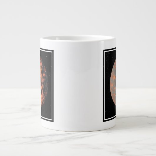 Super-Earth 55 Cancri E Jumbo-Tasse (Vorderseite)
