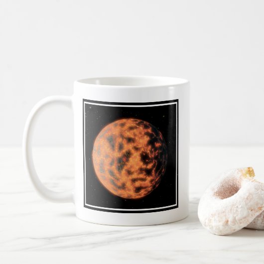 Super-Earth 55 Cancri E Kaffeetasse (Mit Donut)