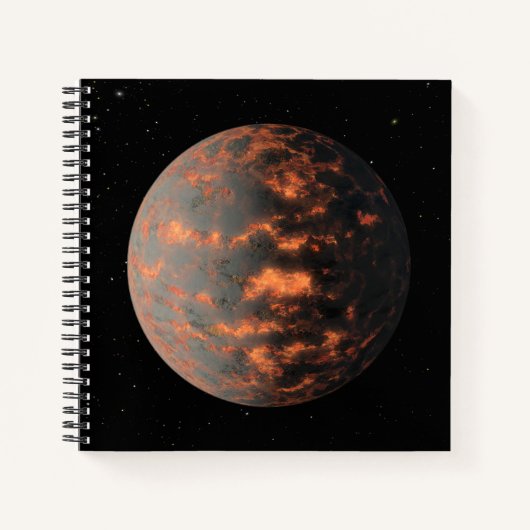 Super-Earth 55 Cancri E Notizblock (Vorderseite)