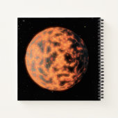 Super-Earth 55 Cancri E Notizblock (Rückseite)