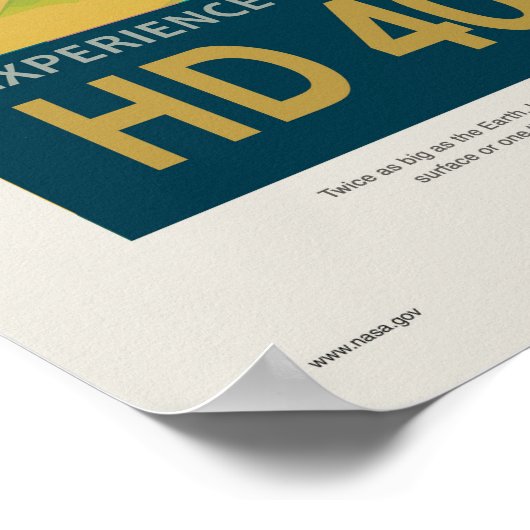 Super Earth Poster (Ecke)