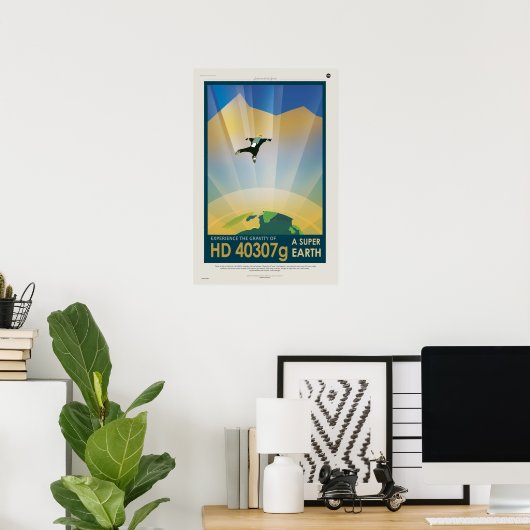 Super Earth Poster (Heimbüro)