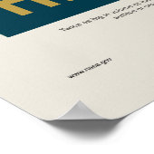 Super Earth Tour - Retro NASA Reiseplakat Poster (Ecke)