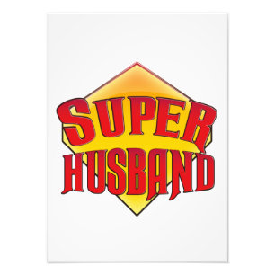 Super Ehemann Fotodruck