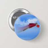 Super-Eichhörnchen-Lieferung mit Valentine Candy Button (Vorne & Hinten)