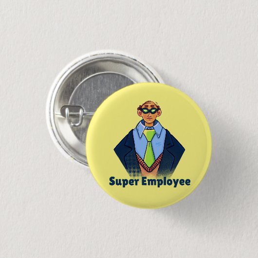 Super Employee Button (Vorne & Hinten)