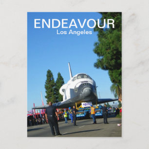 Super Endeavor/Los Angeles Postcard! Postkarte