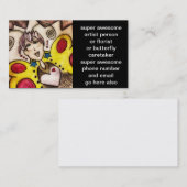 super fantastische Geschäfts-Karte Visitenkarte (Vorne/Hinten)