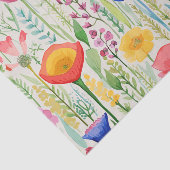 Super farbenfrohe Frühlingsblumen Seidenpapier (Ausschnitt)