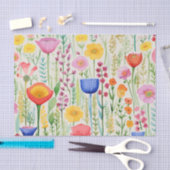 Super farbenfrohe Frühlingsblumen Seidenpapier (Handwerk)
