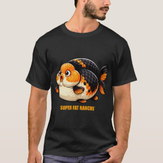 SUPER FETTE RANCHU© Hochwertige Ranchu Goldfische T-Shirt