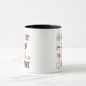 Super Firefighter rette die Welt. Witziges Sprichw Tasse (Zentrum)