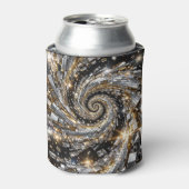 Super Flasher Spiral Oder & Silber Dosenkühler (Kanne Vorderseite)