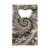 Super Flasher Spiral Oder & Silber Geldbeutel Flaschenöffner (Vorderseite)