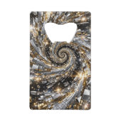 Super Flasher Spiral Oder & Silber Geldbeutel Flaschenöffner (Rückseite)