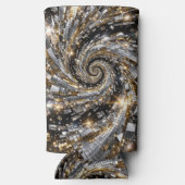 Super Flasher Spiral Oder & Silber Selters Dosenkühler (Rückseite)