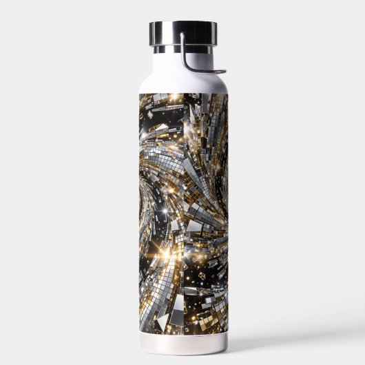 Super Flasher Spiral Oder Silber Trinkflasche (Links)