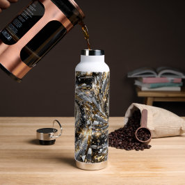 Super Flasher Spiral Oder Silber Trinkflasche