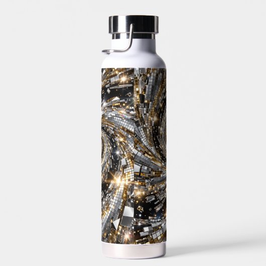 Super Flasher Spiral Oder Silber Trinkflasche (Rechts)