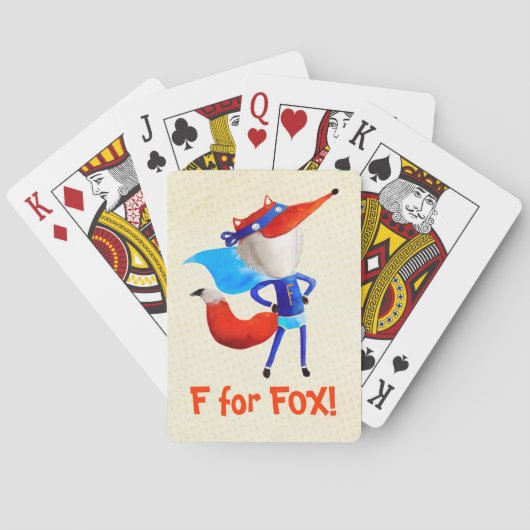 Super Fox Spielkarten (Rückseite)