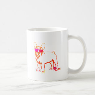 Super Französische Bulldogge Kaffeetasse