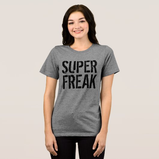 SUPER FREAK Vintage T - Shirt (Vorderseite voll)