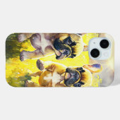 Super Frenchie Bulldog Case-Mate iPhone Hülle (Rückseite (Horizontal))