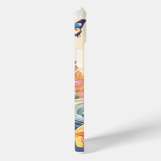 Super Frenchie Bulldog Case-Mate iPhone Hülle (Rückseite / Rechts)