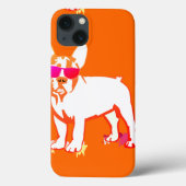 Super Frenchie Bulldog Case-Mate iPhone Hülle (Rückseite)