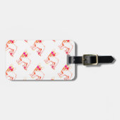 Super Frenchie Bulldog Gepäckanhänger (Vorderseite horizontal)