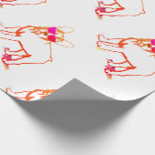 Super Frenchie Bulldog Geschenkpapier (Ecke)