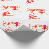 Super Frenchie Bulldog Geschenkpapier (Ecke)