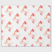 Super Frenchie Bulldog Geschenkpapier (Flach)