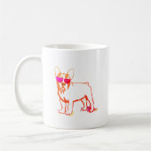 Super Frenchie Bulldog Kaffeetasse (Links)
