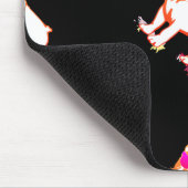 Super Frenchie Bulldog Mousepad (Ecke)