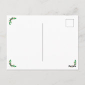 Super Frohe Weihnachten Postkarte (Rückseite)