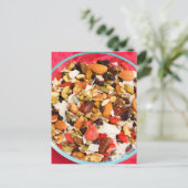 Super Fruit und Nut Mix Postkarte (Stehend Vorderseite)