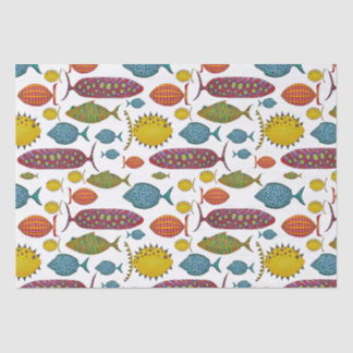 Super Fun Fish Seidenpapier