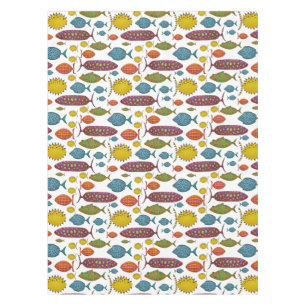 Super Fun Fish Tischdecke