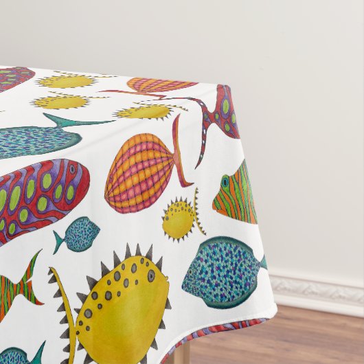 Super Fun Fish Tischdecke (Beispiel)