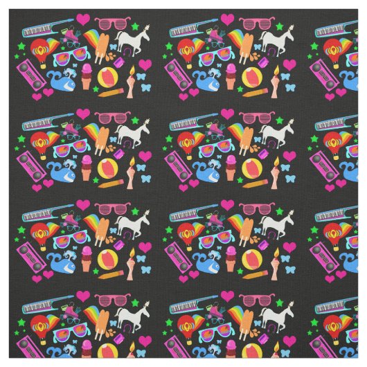 Super Fun Neon Stuff Stoff (Muster)